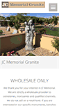 Mobile Screenshot of jcmemorial.com